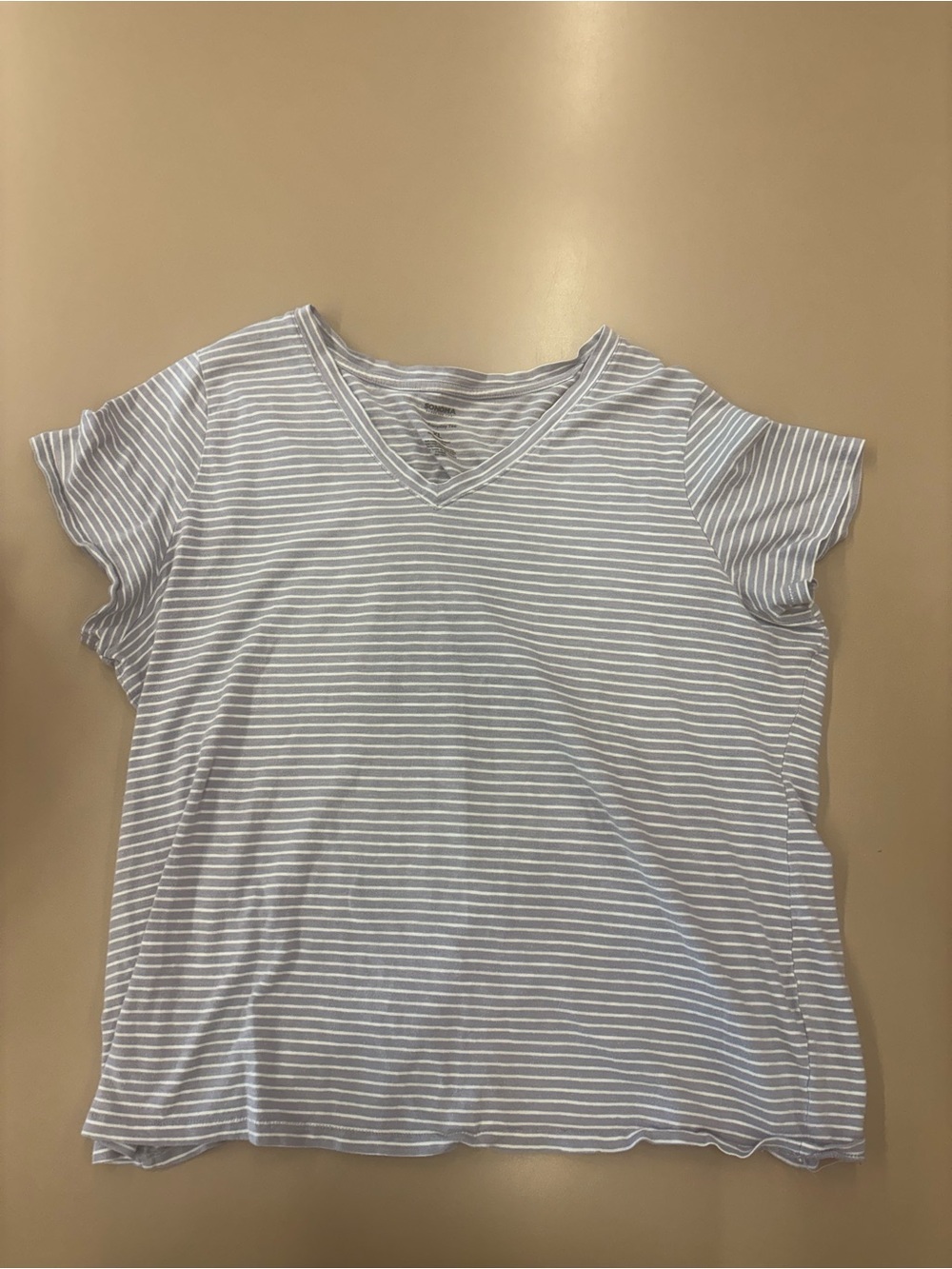 Ladies’ Striped Blouse XL By Sonoma